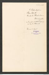 k.k. naturhistorisches Hofmuseum, Intendanzakten 1885-1896 (Hauer), Aktenzahl Z.533.a/1889, Seite 2